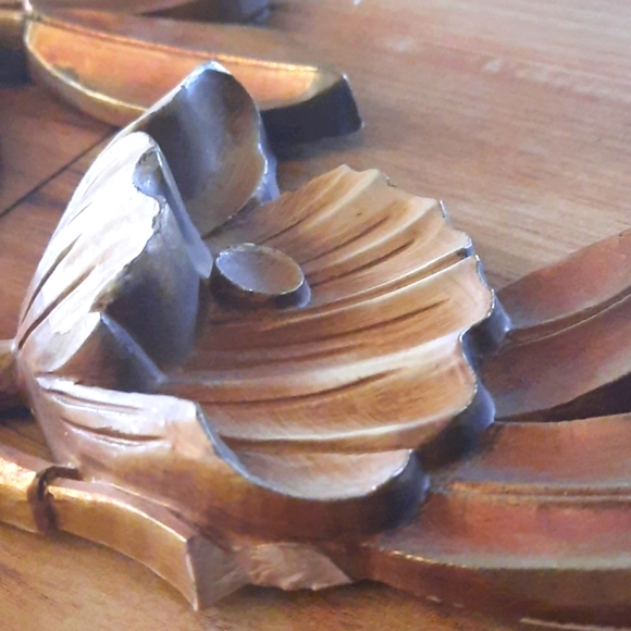 Beautiful Vintage 1962 Syroco Wall Hanging - Picture 6 of 13